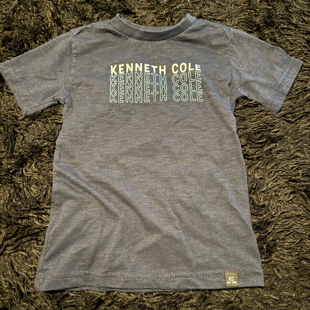 Kenneth Cole Gray Short Sleeve Tee